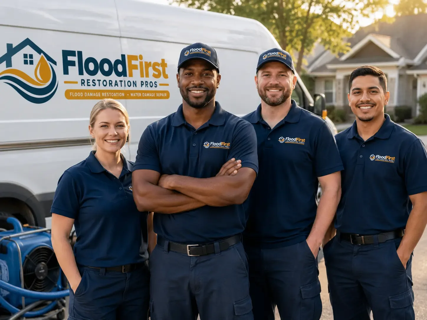 Flood Damage Restoration company in Center, ND