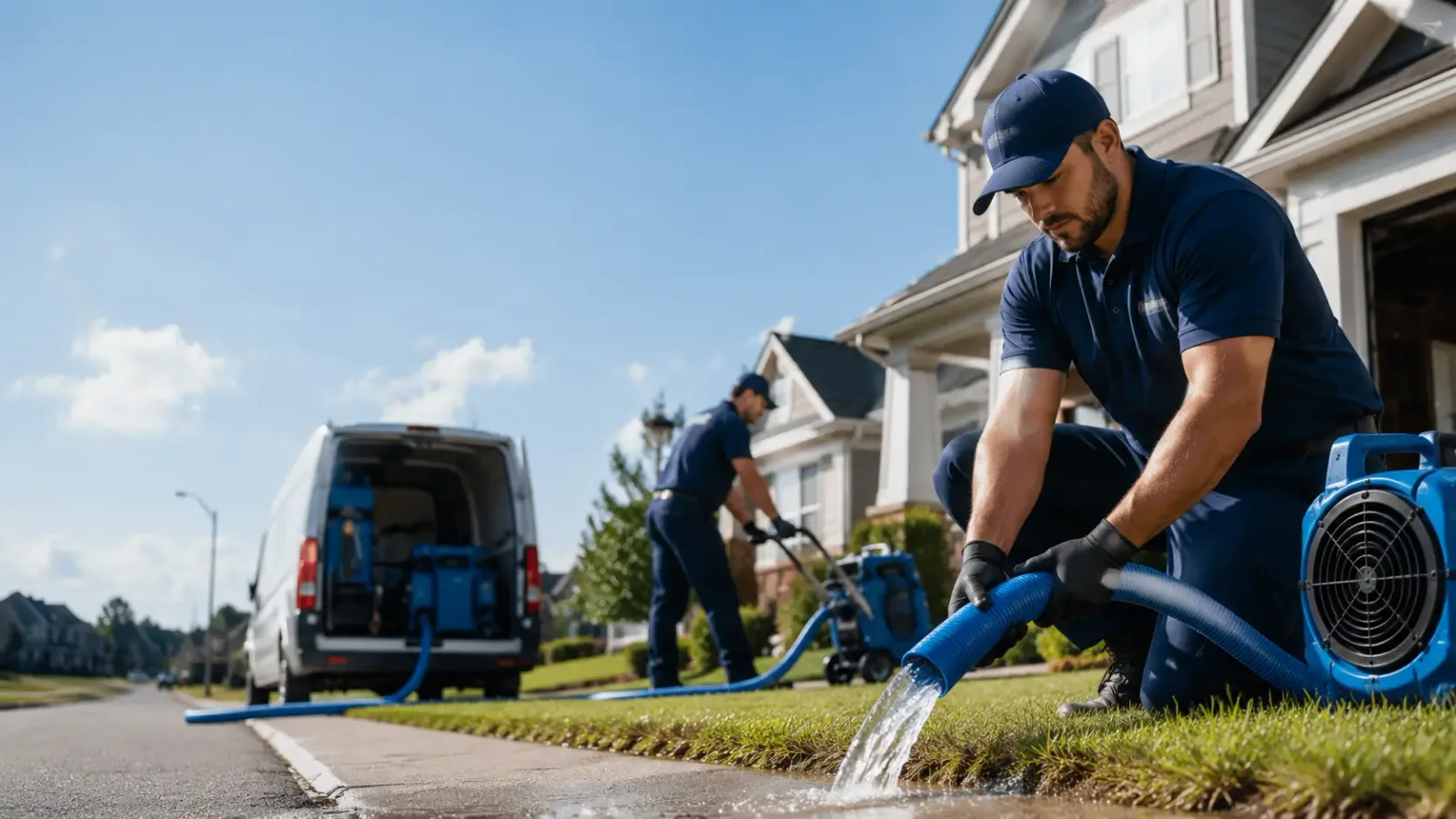 Flood Damage Restoration in Center, ND